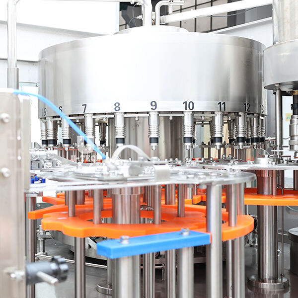 Automated bottling plant machine reduces human error