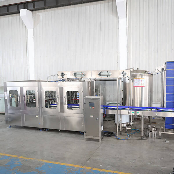 A breakdown of different mineral water bottle machines and their respective prices.