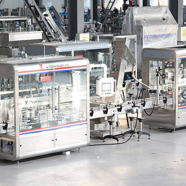 Automated liquid detergent filling machine for increased productivity and consistency