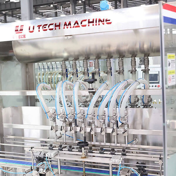 Enhancing product quality and consistency with a state-of-the-art jar filling machine.