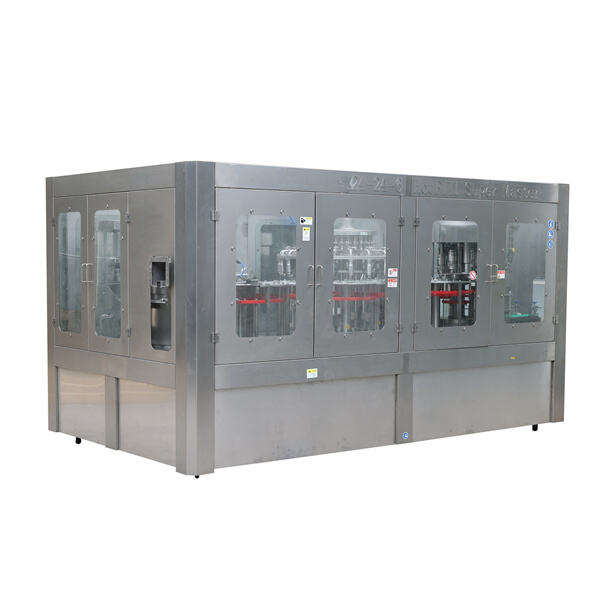 The seamless process of using a glass bottle filling machine