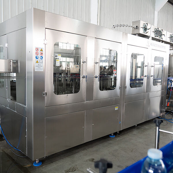 State-of-the-art technology for mineral water bottling