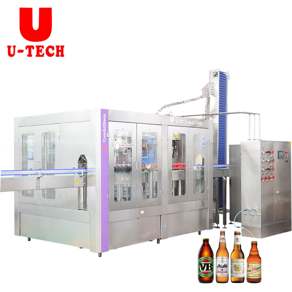 Cheaper Price A To Z automatic Glass Bottle liquid filling machine line vodka bottle Bottling Plant grape wine production line factory