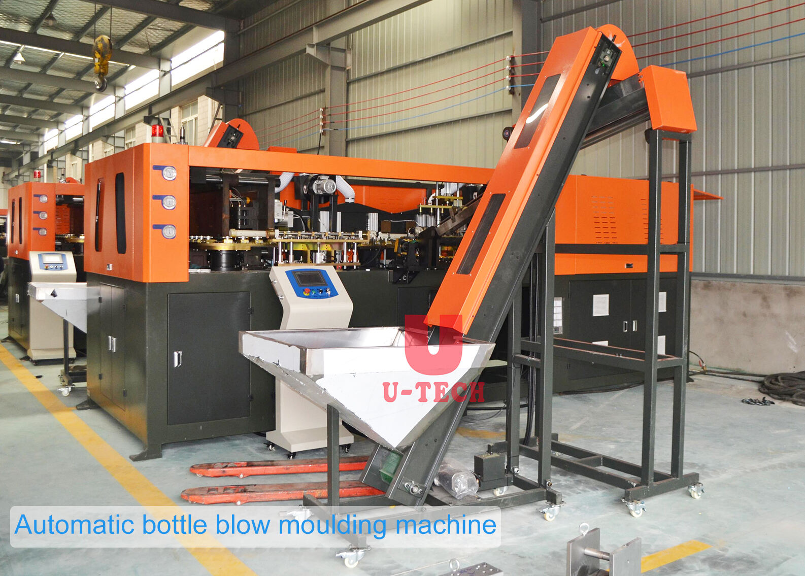 500ML Full Automatic 3 in1 table pure mineral bottle water filling capping machine plant production line manufacture