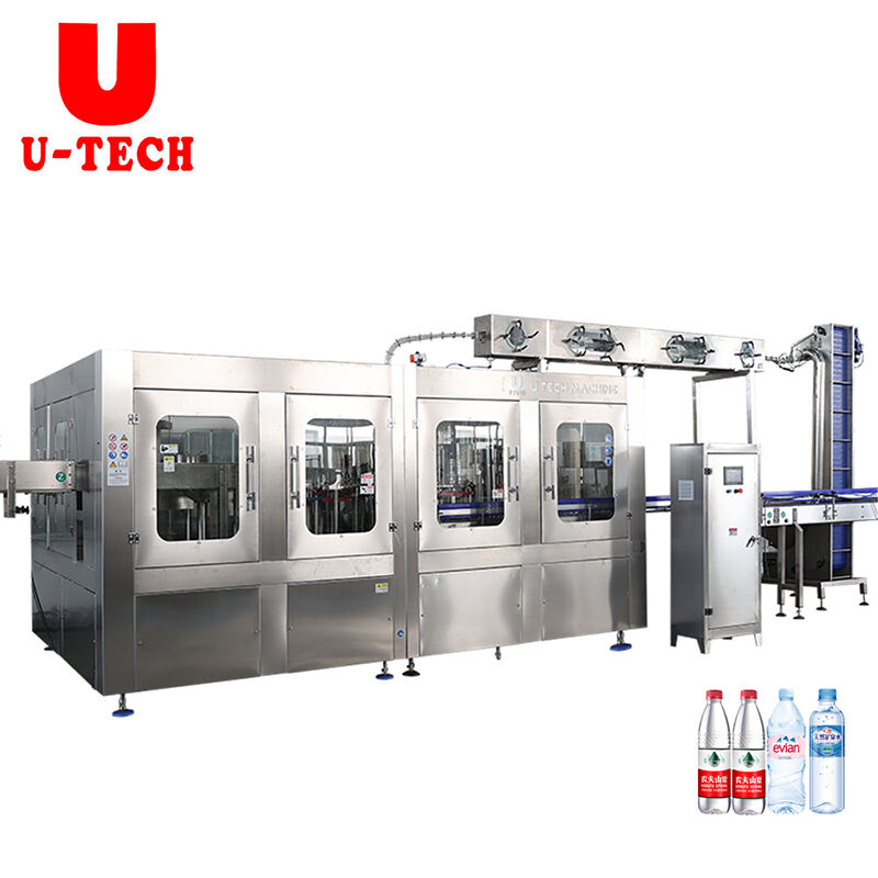 18000BPH 3 in 1 water bottling equipment