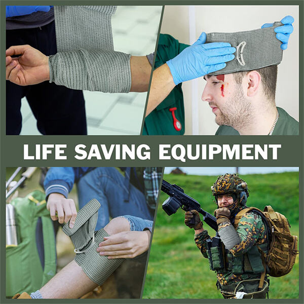 First care emergency bandages are designed for easy application and maximum effectiveness.