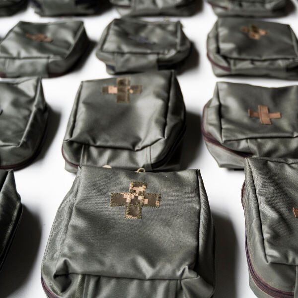 Compact and reliable first aid gear for military missions