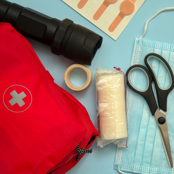 Quick response is key with readily available wall mounted first aid gear