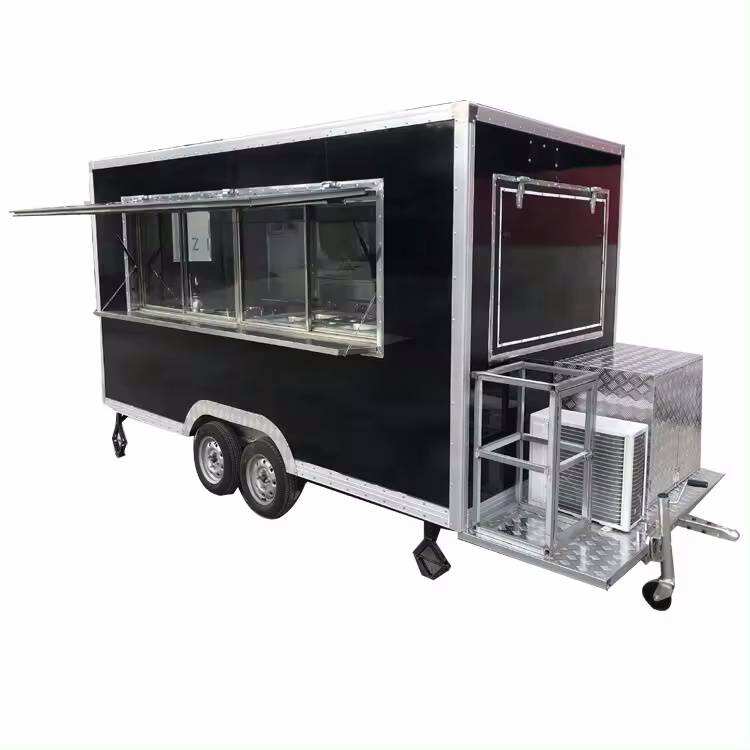 TUNE Mobile Food Trailer Street Mobile Food Cart China Factory Mobile Food Truck for Sale