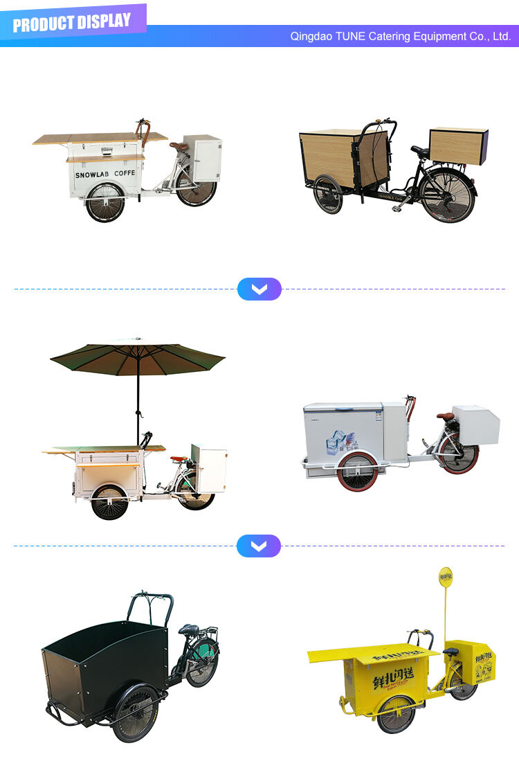 TUNE Most Advanced Fast Food Cart Ice Cream Trucks for Sale supplier