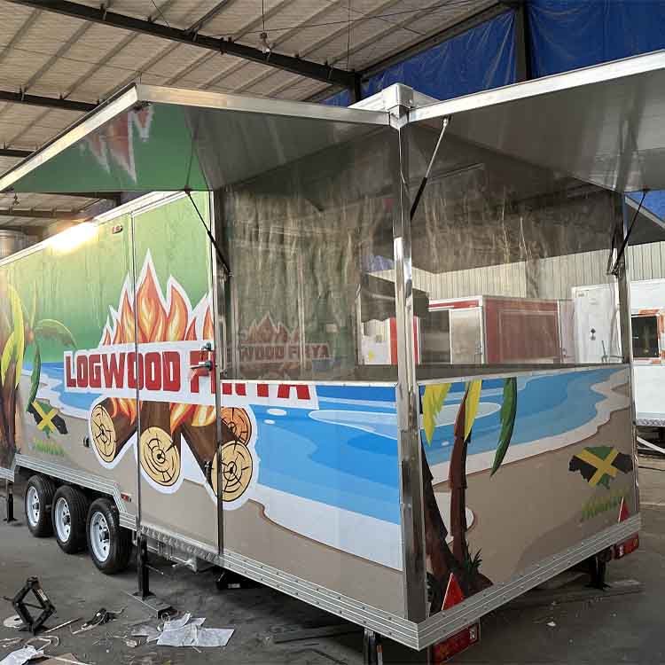 Mobile Bbq Street Food Cart Solar Food Truck For Sale With Good Price Commercial Mobile Food Truck For Sale supplier