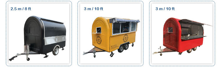 TUNE hot sale high quality new design camping trailer small size manufacture