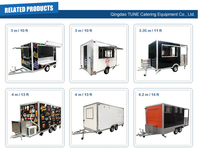 TUNE Airstream Food Concession Trailer Cart Food Van for Sale supplier