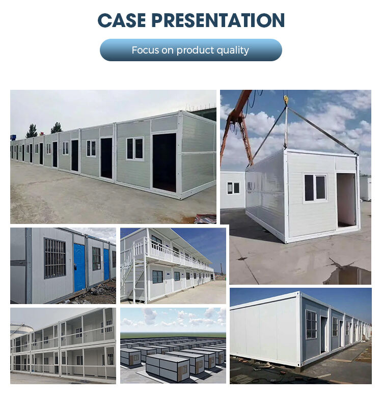 Eco-Friendly Metal Office Building Modular Folding Container Portable Office Cabin Rooms supplier