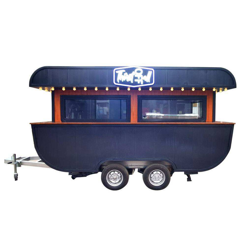 TUNE OEM Mobile Food Truck Coffee Shop Trailer Vessel  Giant Cart for Sale manufacture