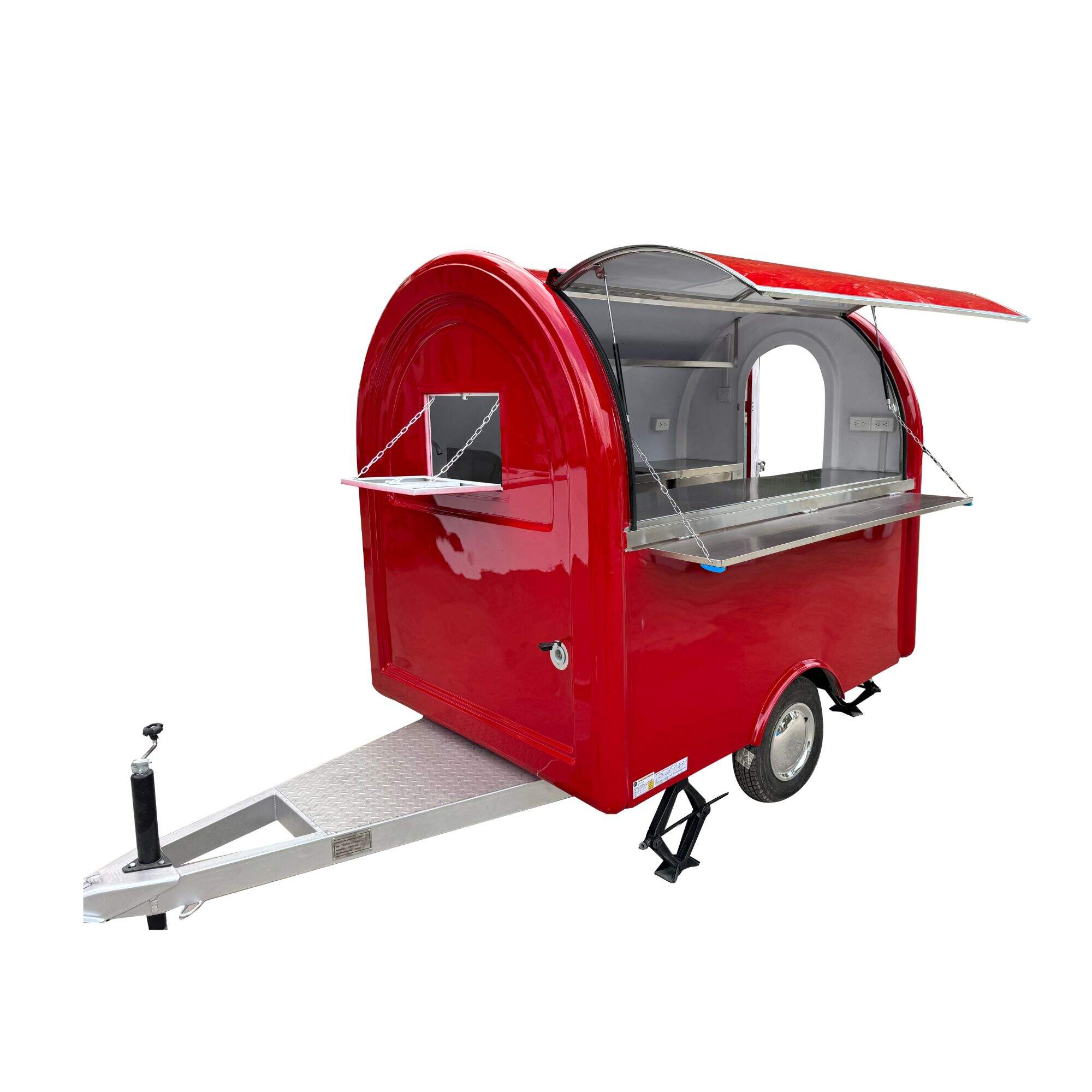 TUNE Visokokakovostni voziček za hrano, mobilni tovornjaki s hrano za hrenovke