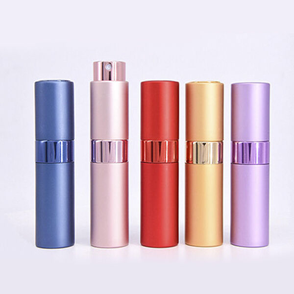 Never leave home without your signature scent with a travel fragrance bottle