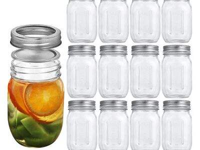 What is the function of glass container?