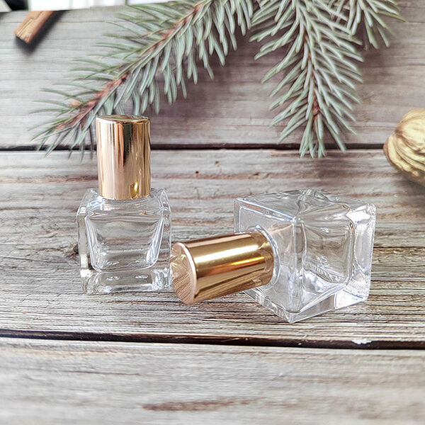 Unleashing the power of beauty with a gold perfume bottle
