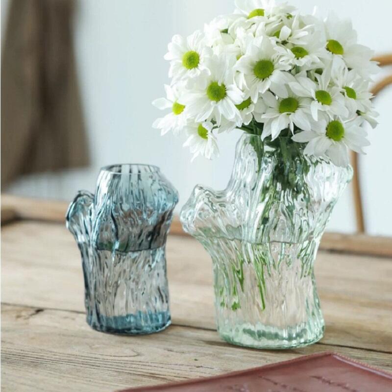 Tree Shaped Glass Vase
