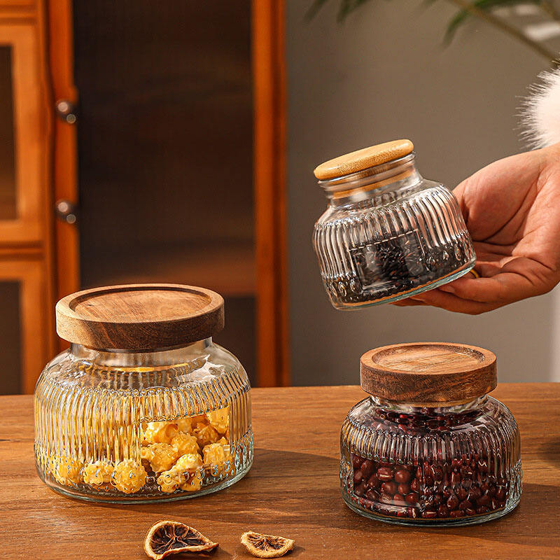 Vintage Relief Storage Jar