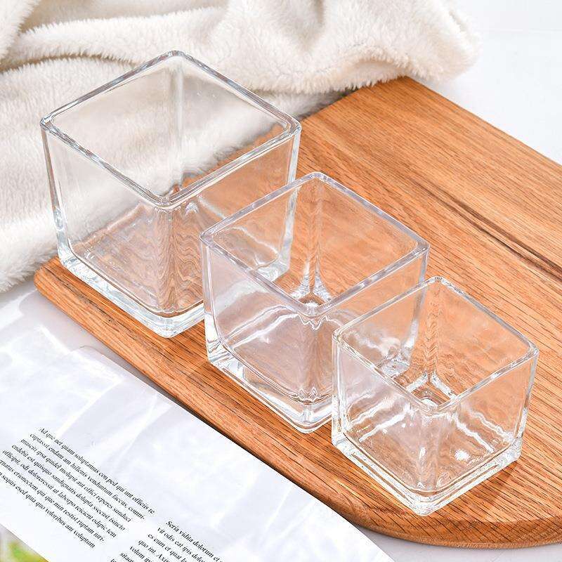 Square Glass Vase