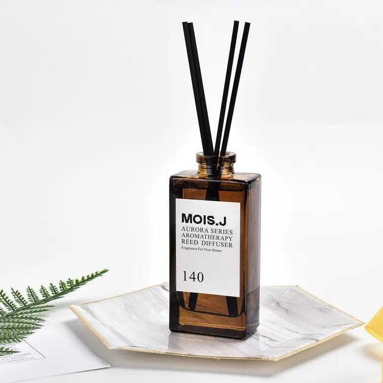 150ml Düz Kare Sahne Diffüzer Şisesi