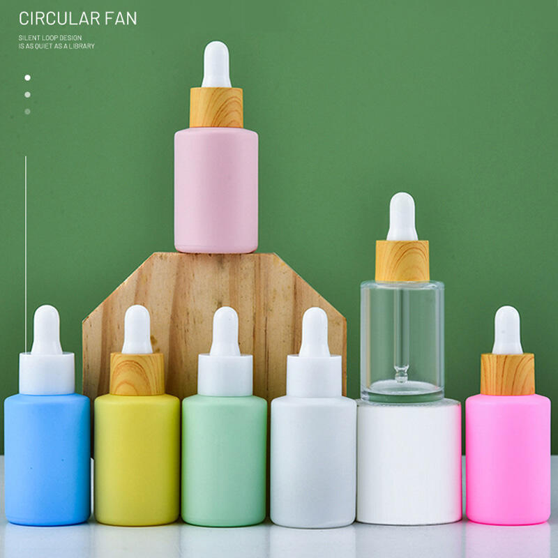 30ml renkli damlatma şişesi
