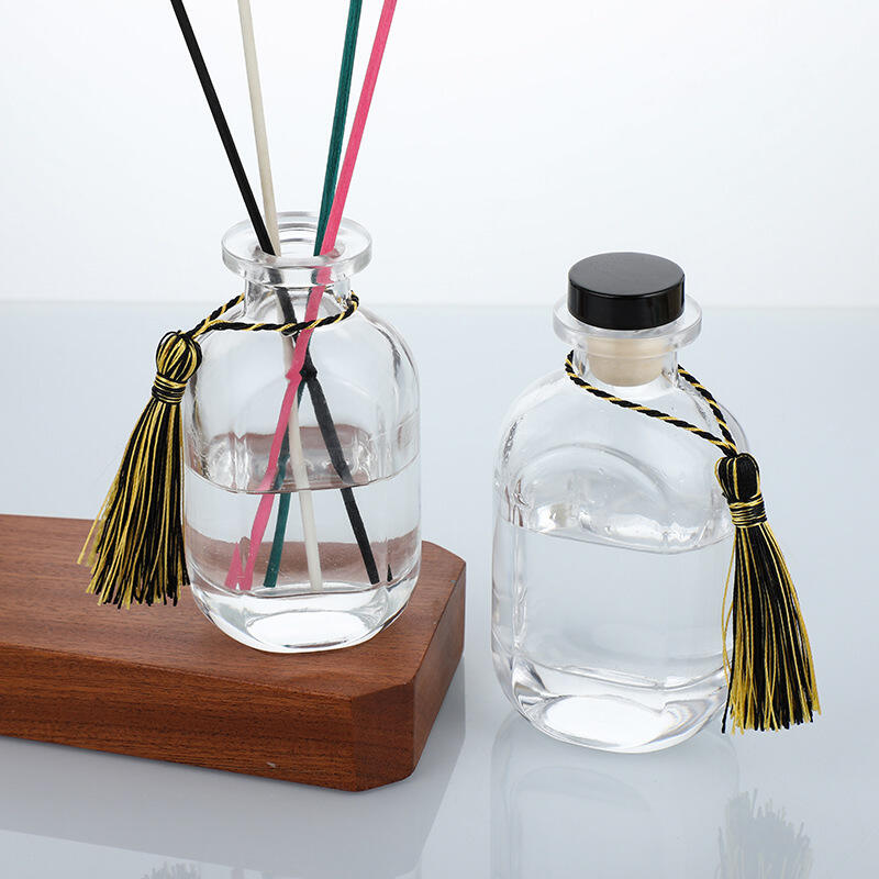 Faceted aromatherapy bottle