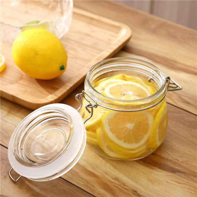 Clasp Storage Jar