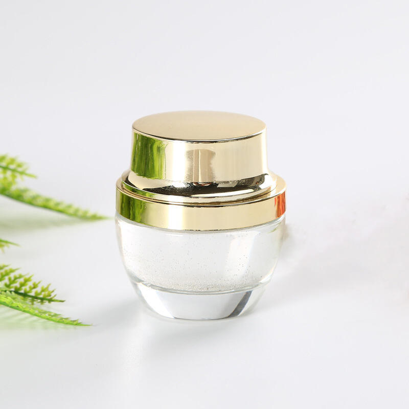 Clear cosmetic set bottle