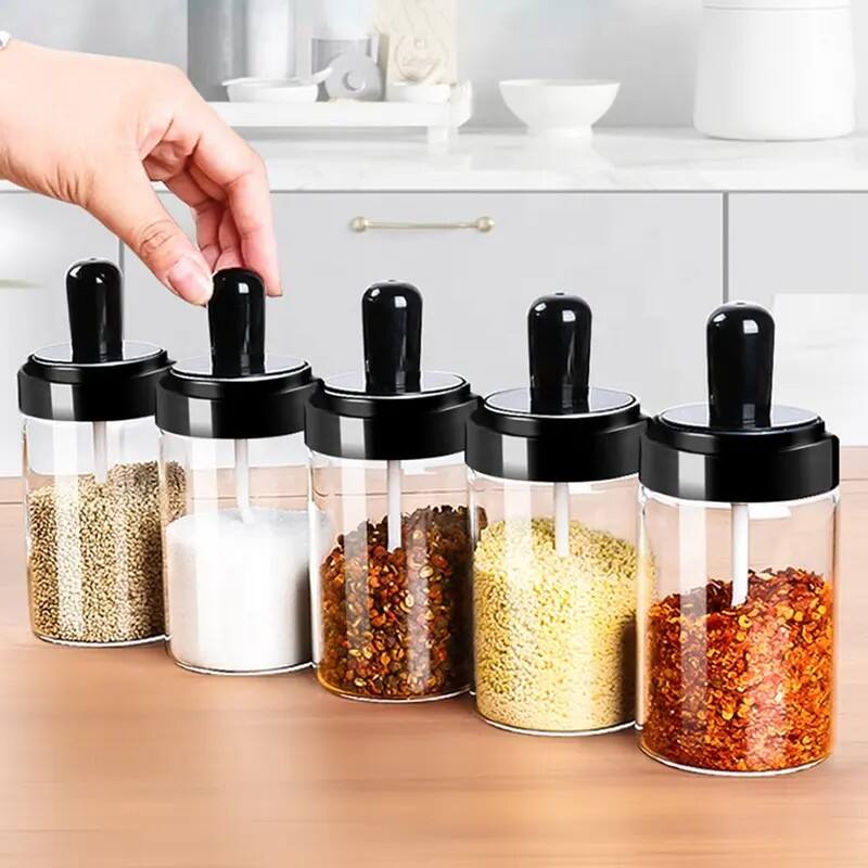 Seasoning jar + plastic lid