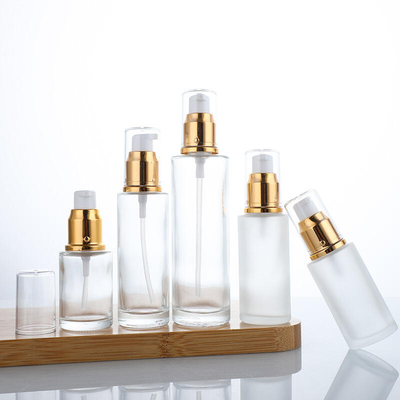 Clear and frost bottle