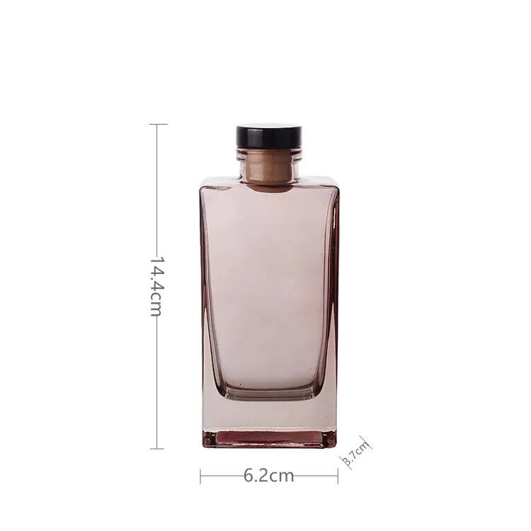 150ml Düz Kare Sahne Diffüzer Şisesi