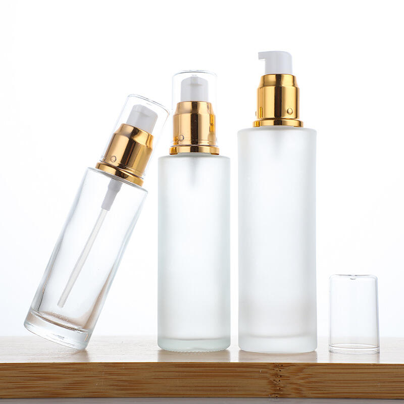 Clear and frost bottle
