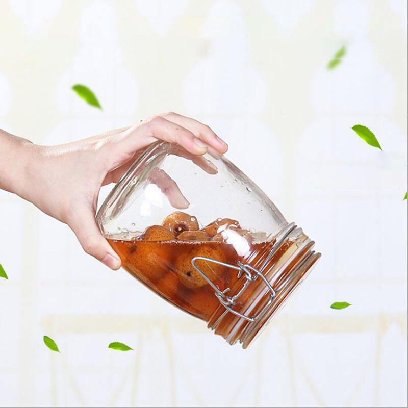Clasp Storage Jar