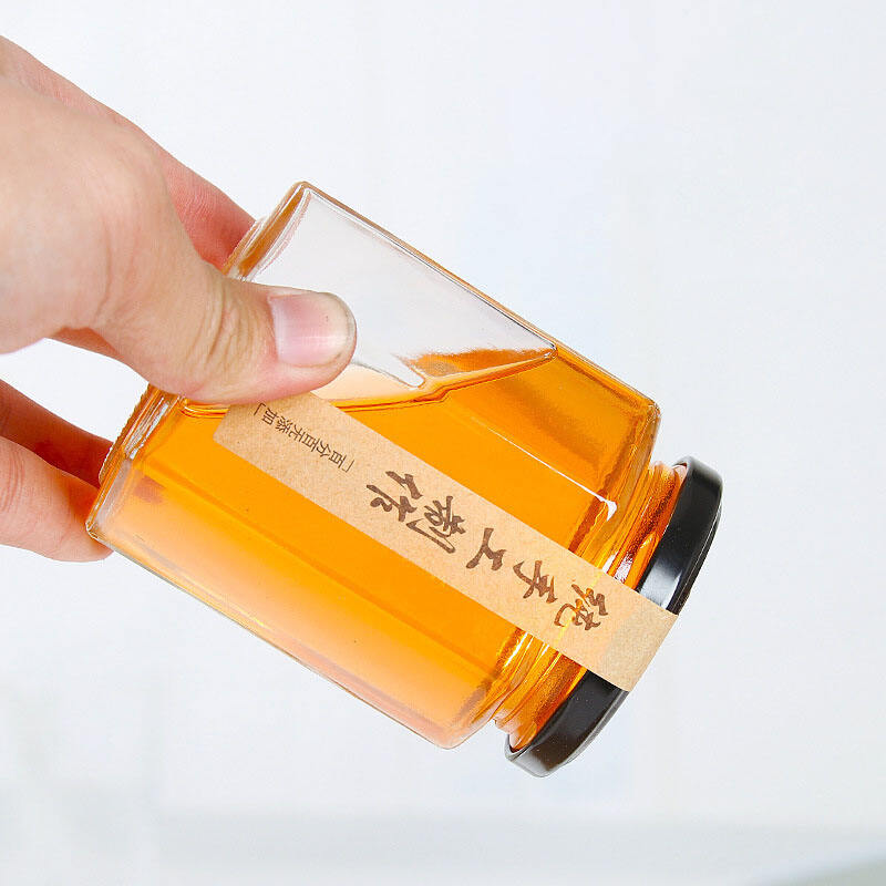 Hexagonal Storage Jar