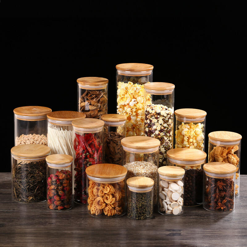 High Borosilicate Storage Jar