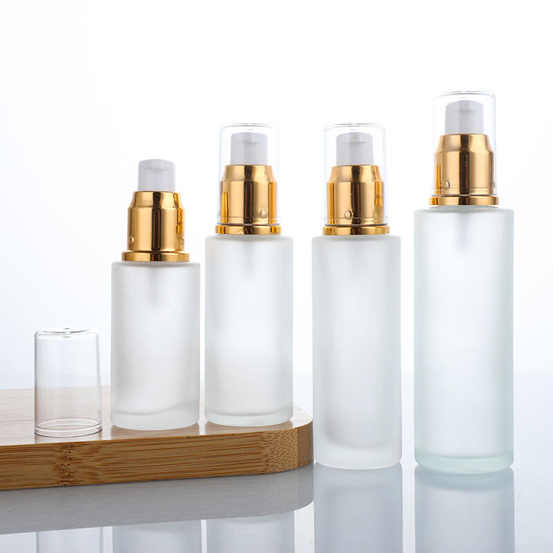 Clear and frost bottle