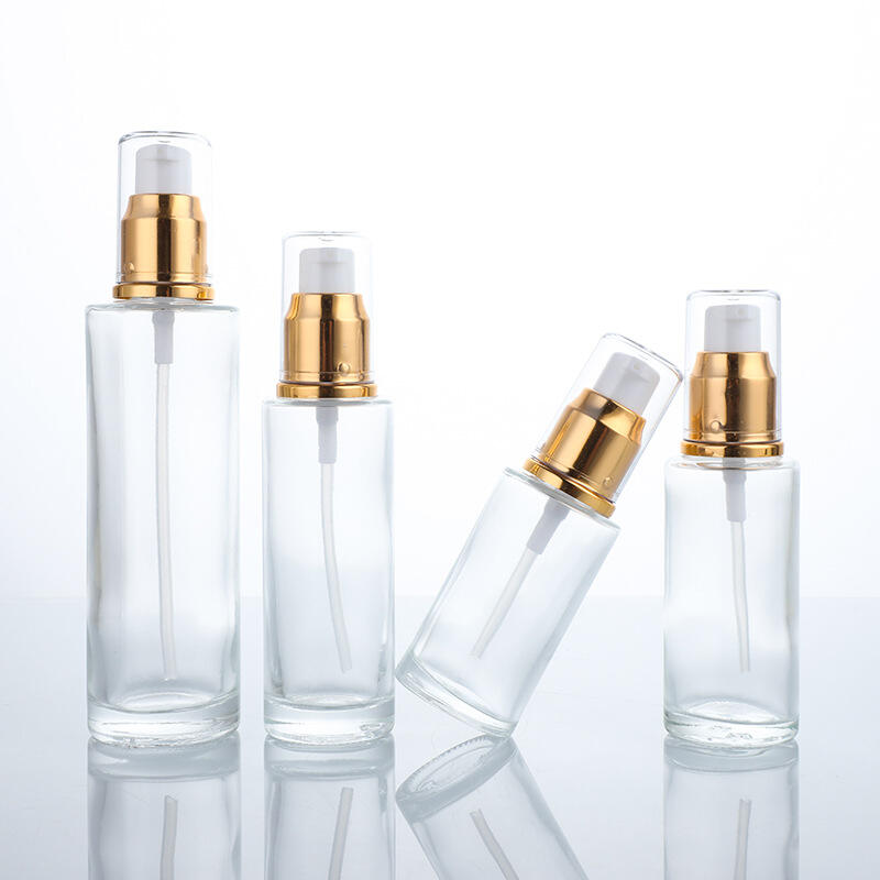 Clear and frost bottle