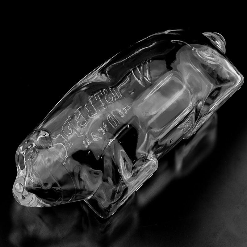 1L Shaped Whisky Glass Bottle