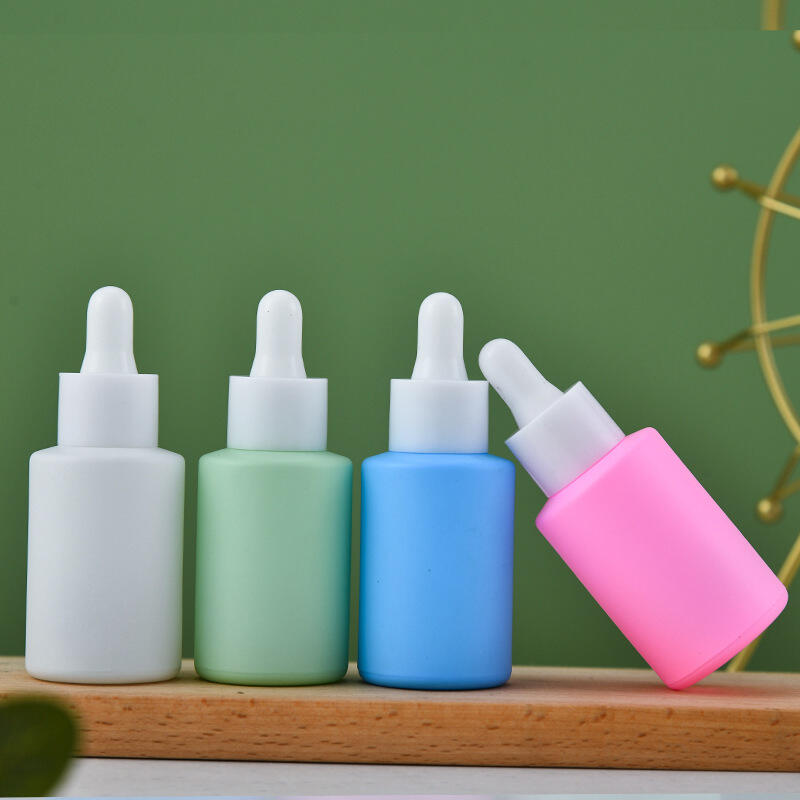 30ml renkli damlatma şişesi