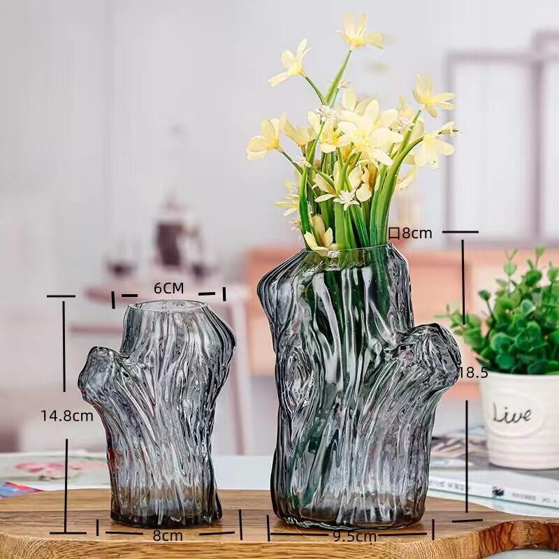 Tree Shaped Glass Vase