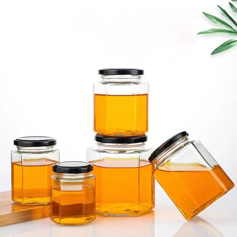 Hexagonal Storage Jar