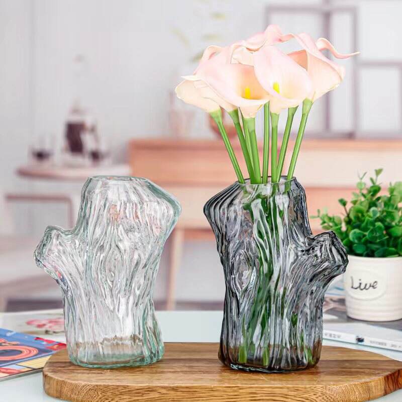 Tree Shaped Glass Vase