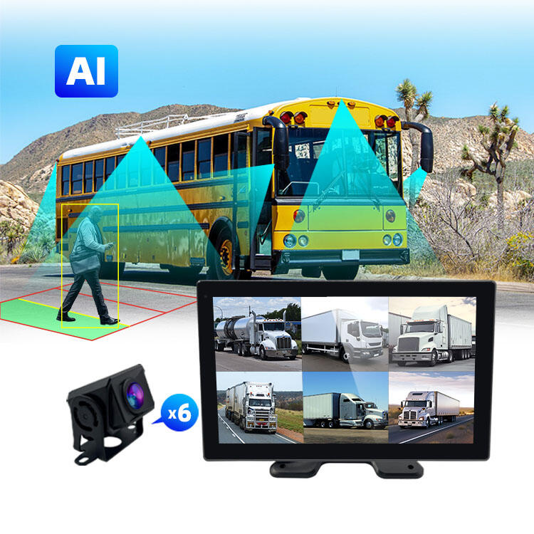 LKW-Kamera mit Weitwinkel-Blindspot-Überwachung