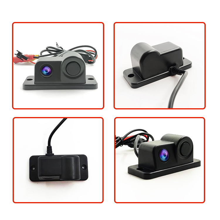 Bilbackkamera med smart parkeringshjälp för banföring