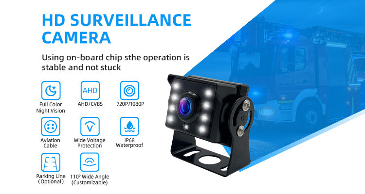 Kamera Kendaraan HD dengan Visi Malam dan Tahan Air untuk Fungsi Membelakang Mobil