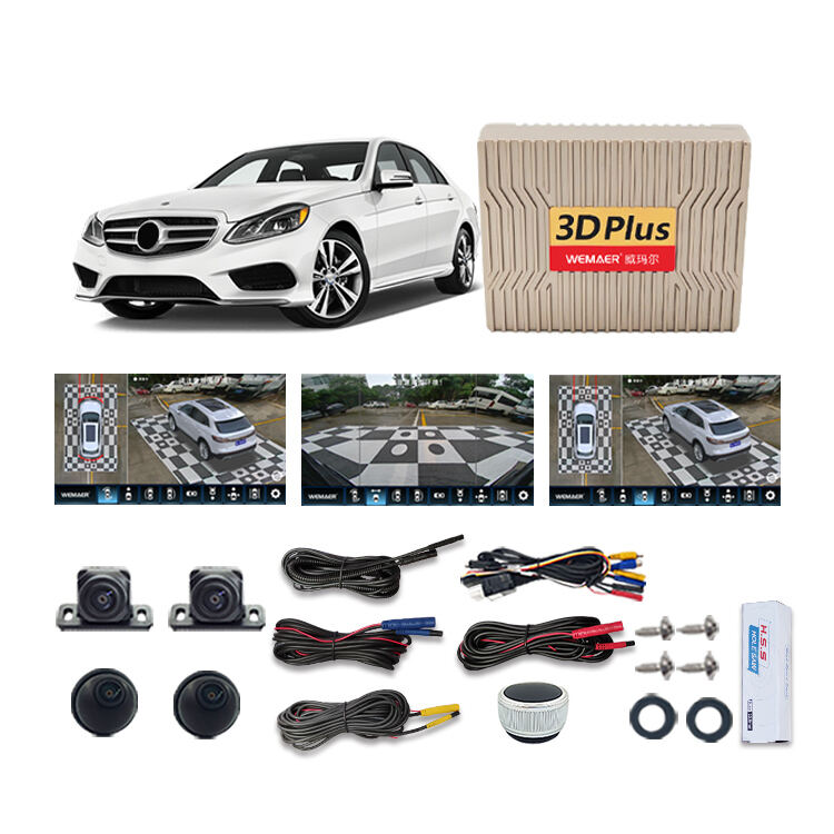 3D Plus 360 Degree Car 3D Panoramic Bird View Camera for Hilux Reverse Camera