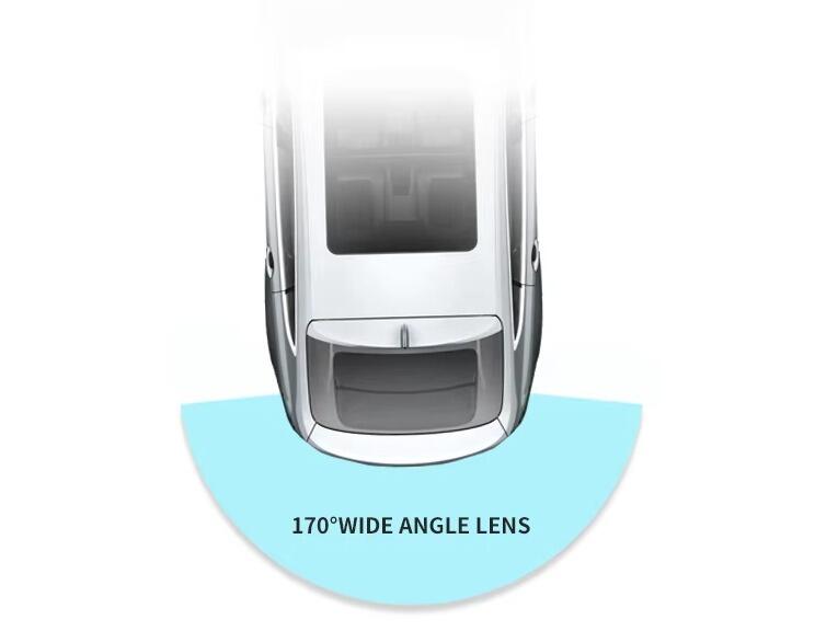 Universal Night Vision Car Camera HD IP68 Waterproof Rear View Camera With Dynamic Trajectory Parking Line manufacture